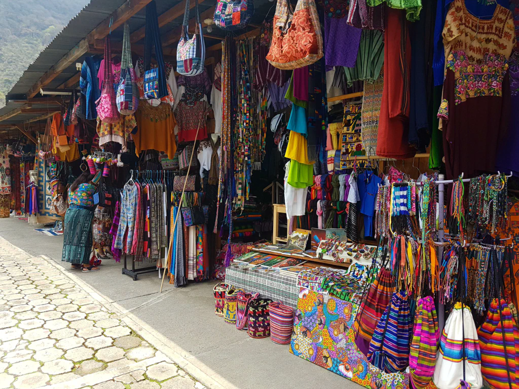 ... oder an einem der vielen Stände, die die Calle Santander säumen.