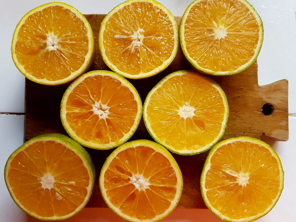 Morning-Workout: frisch gepresster O-Saft