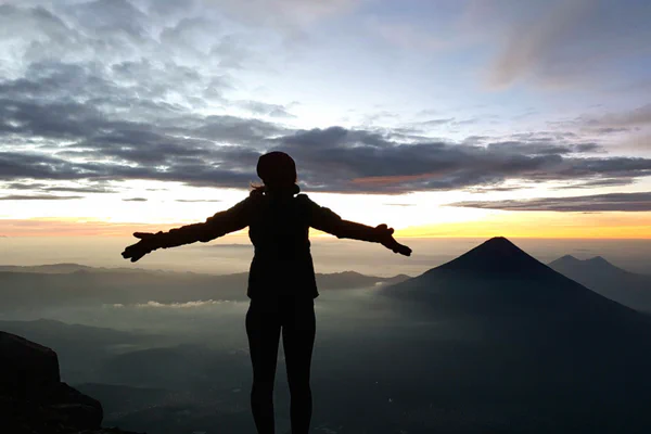 Lava-Feuerwerk in Antigua