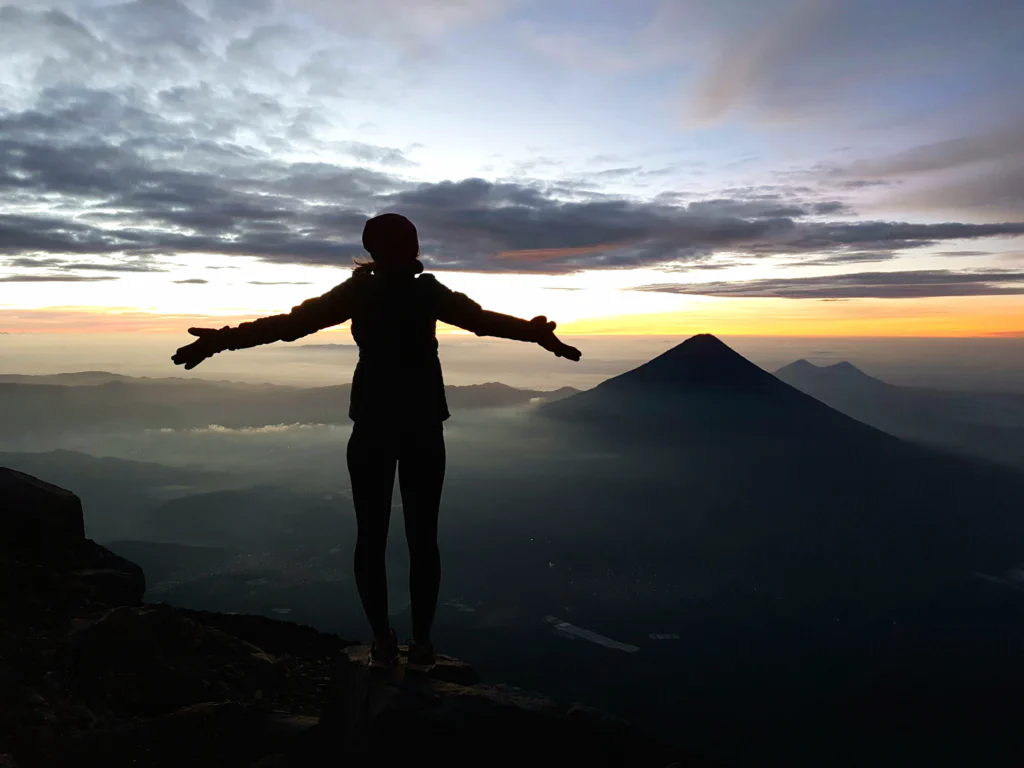 Auf dem Gipfel des Acatenango