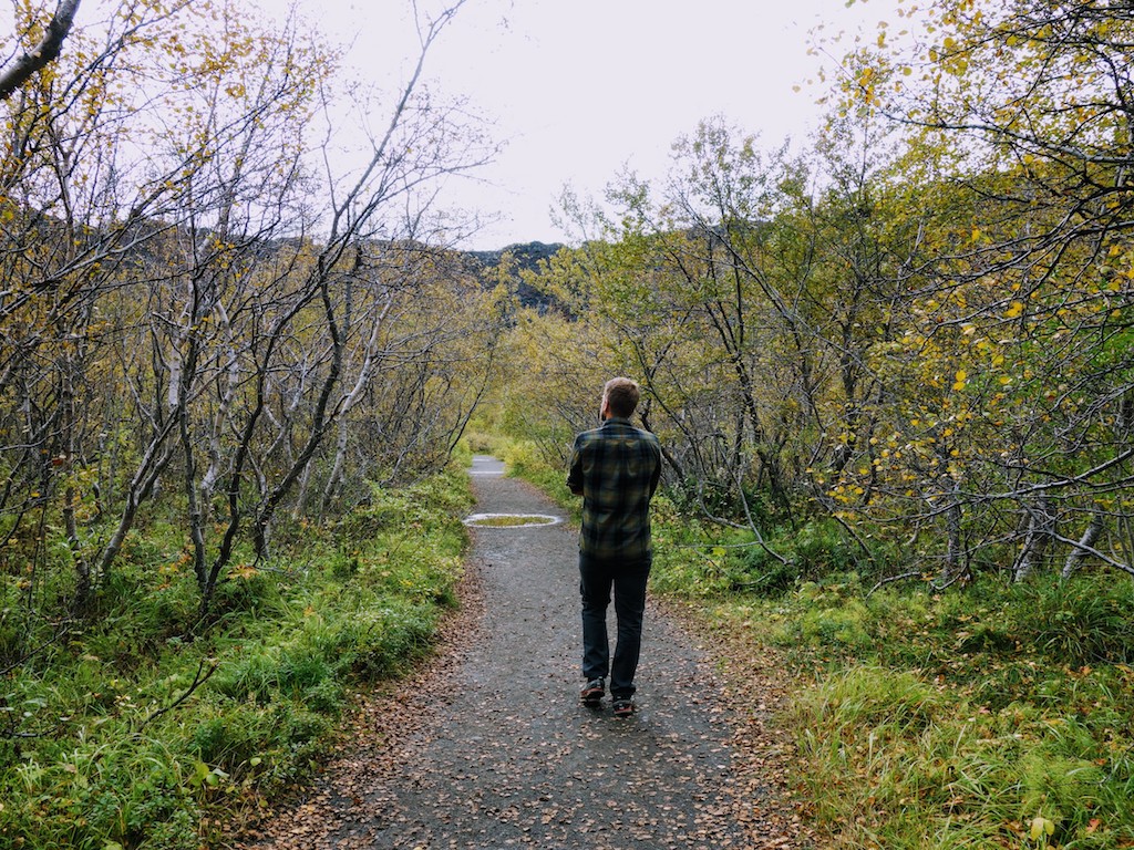 Jan kann das auch mit dem passenden Outfit zur Landschaft