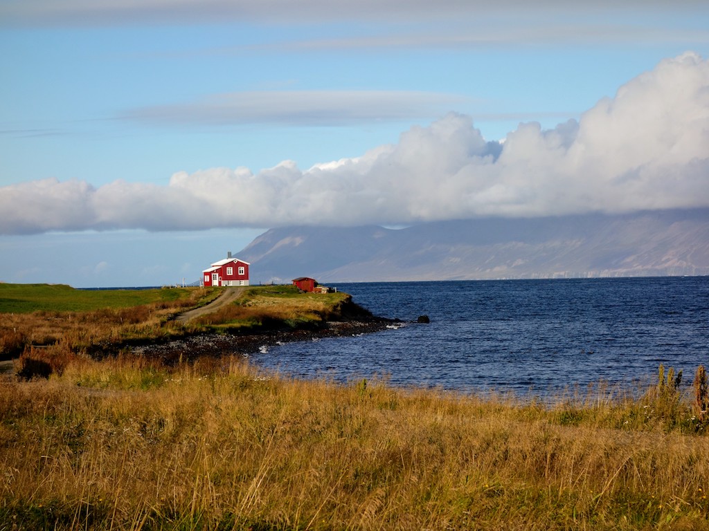 Ich hab ja so meine Lieblingsmotive auf Island: Einsame Häuser…