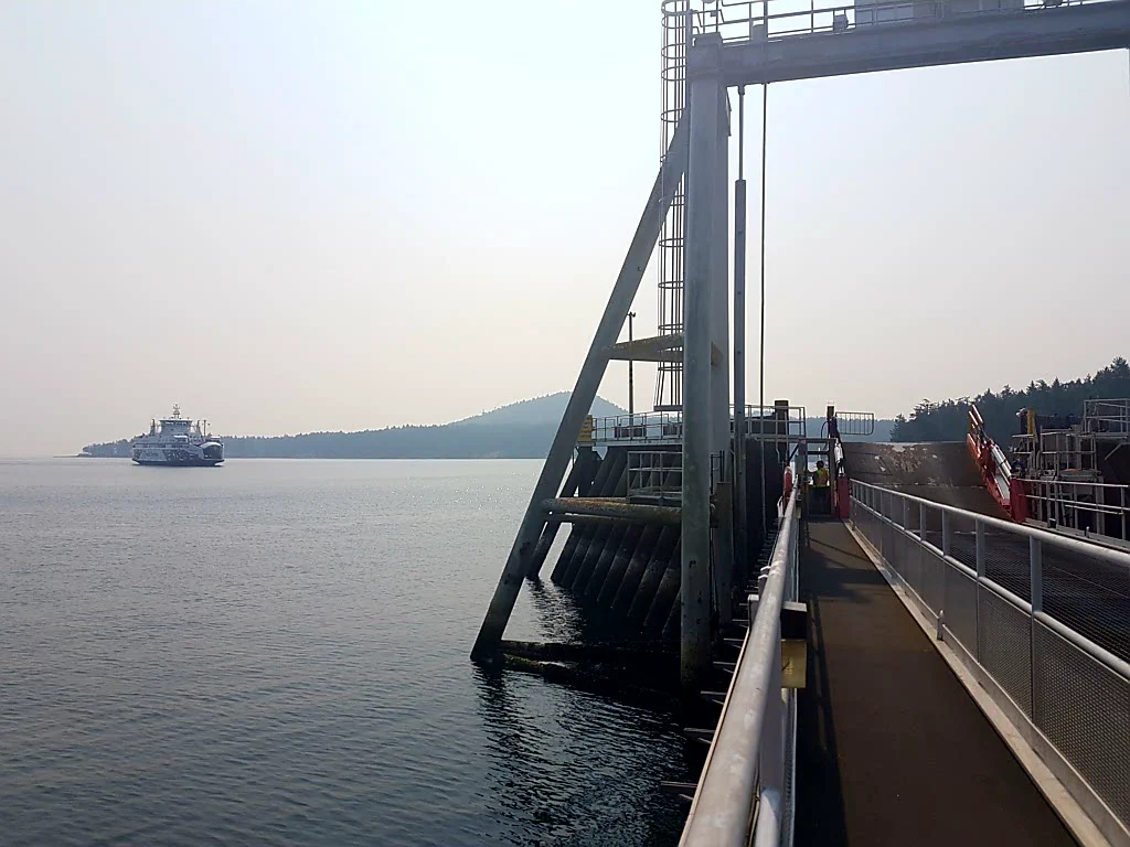 Die Fähre nach Salt Spring Island ist in Sicht!