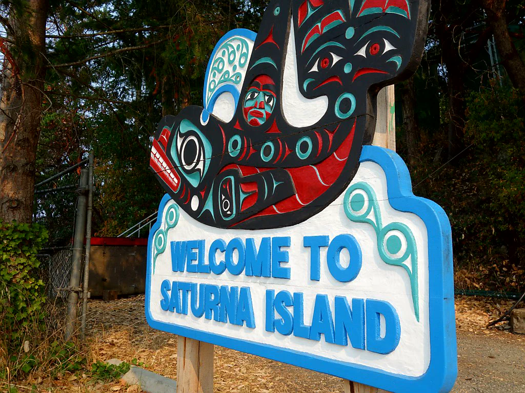 Angekommen auf Saturna Island