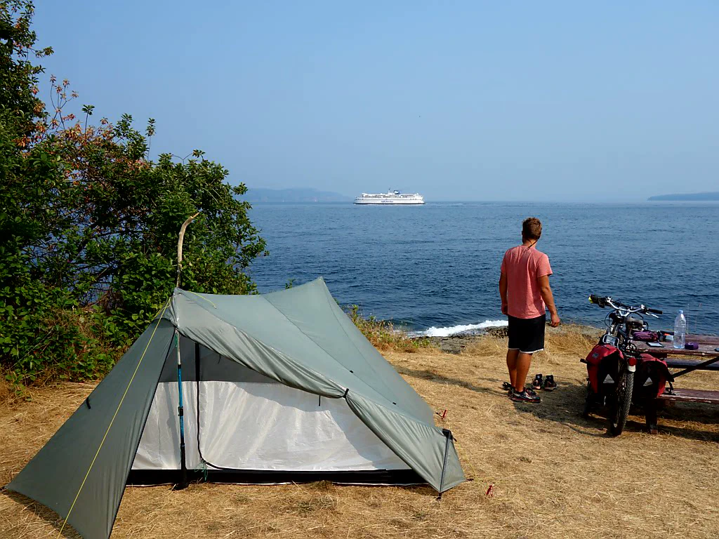 First-class Campingspot im Ruckle Park