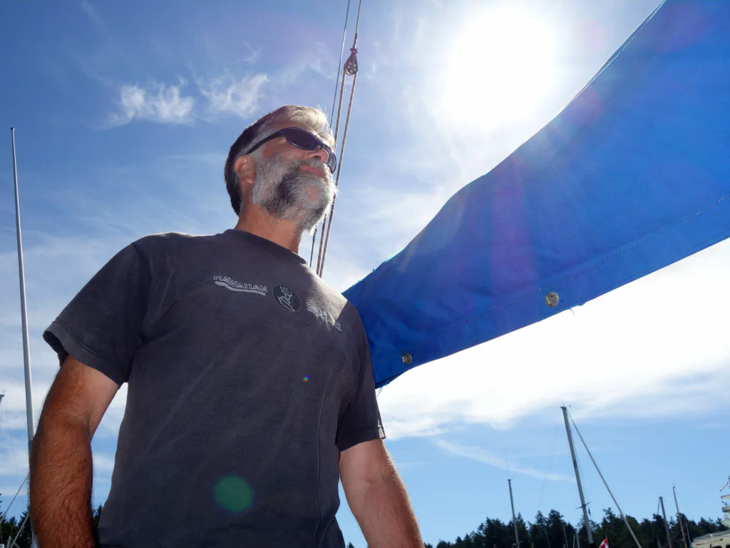 Mit dem Wind über das Wasser