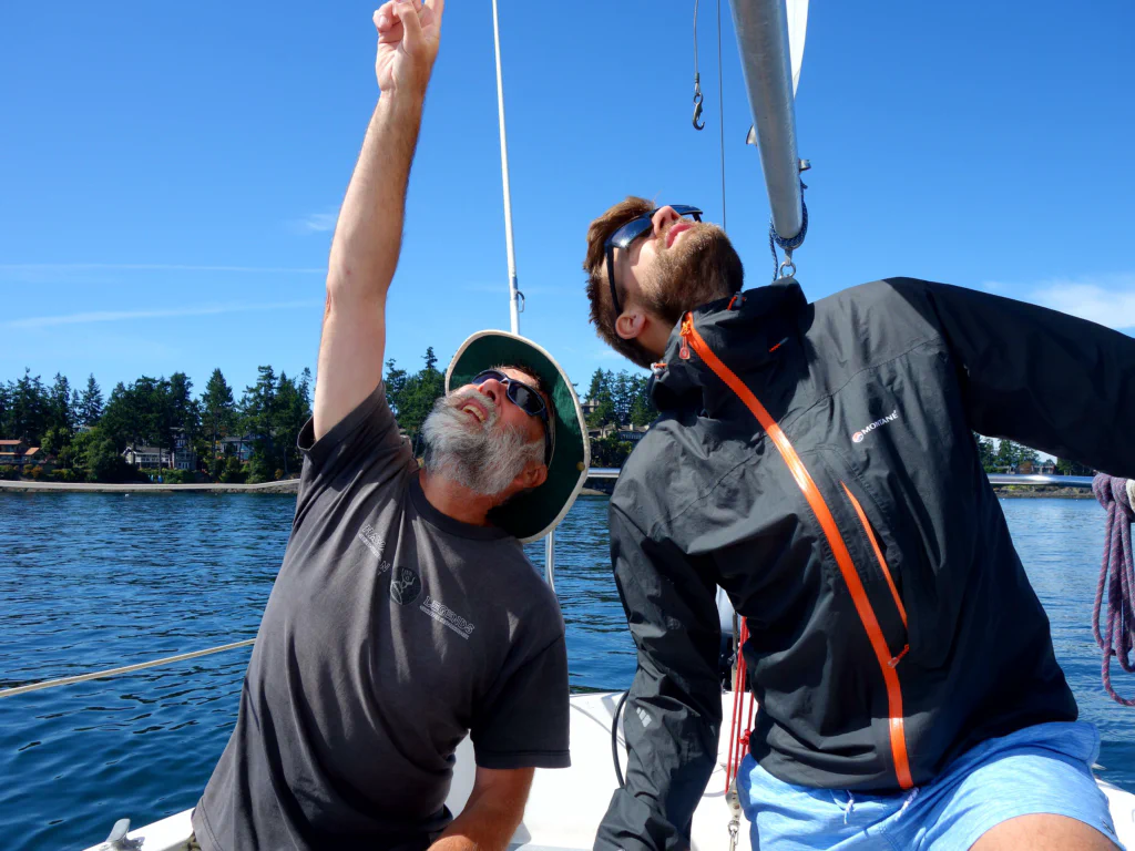 Segeln bei Sonnenschein