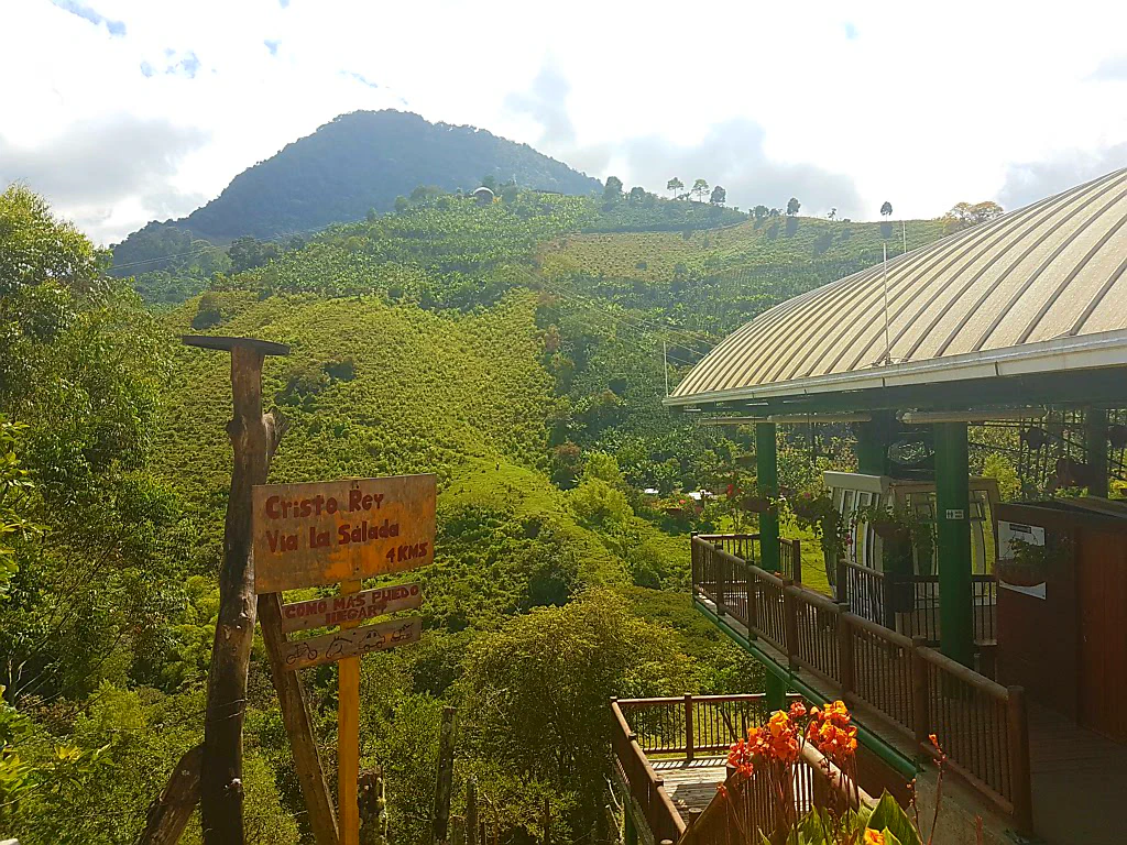 Seilbahn, die leider nicht zum Mirador fuhr.