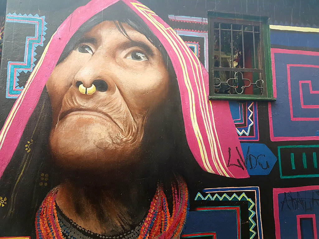 Streetart in Bogotá