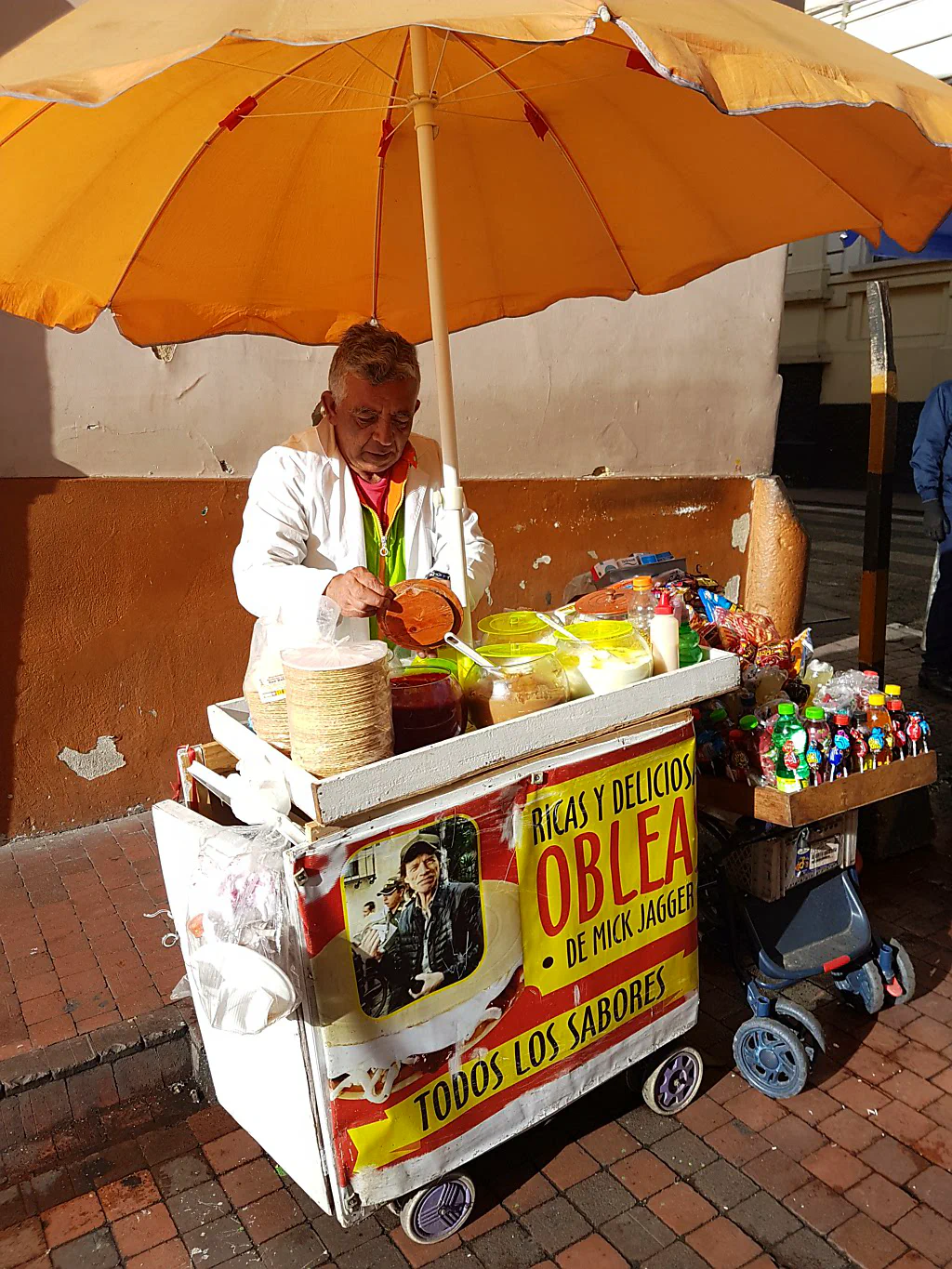 Kolumbianische Spezialität: Mick Jagger Oblaten