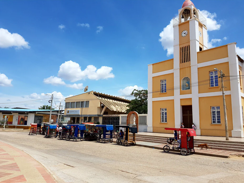 Indigene Hauptstadt Uribia