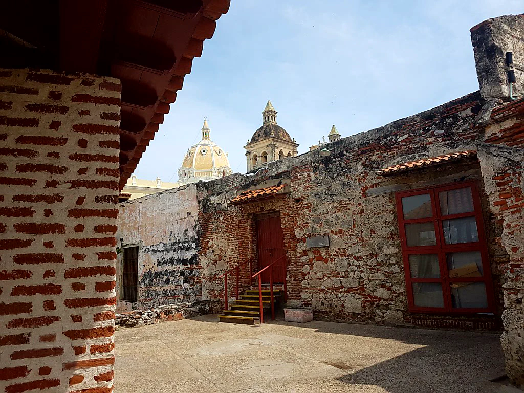 Innenhof eines Kolonialhauses