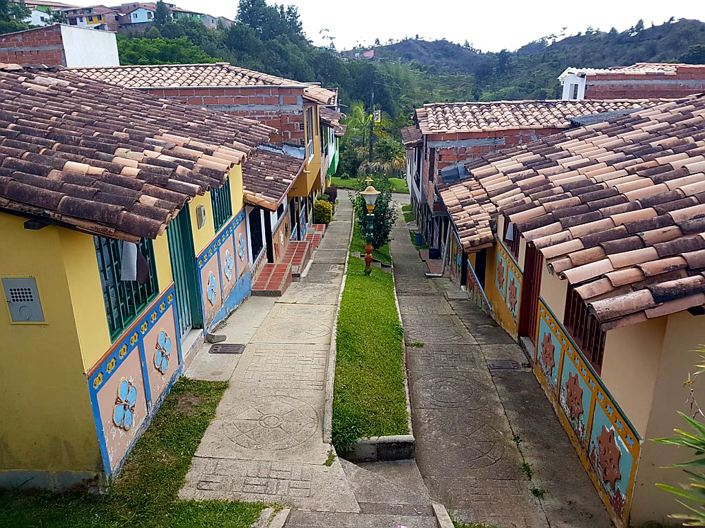 ...und ich bin zurück in Guatapé.