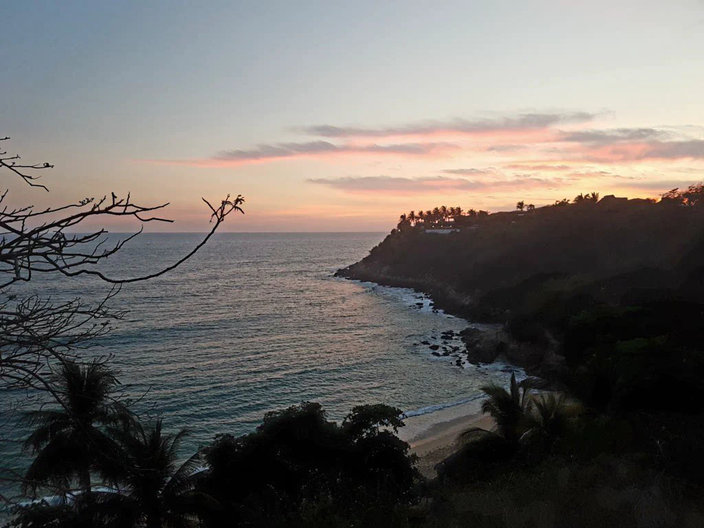Laguna de Manialtepec bei Nacht