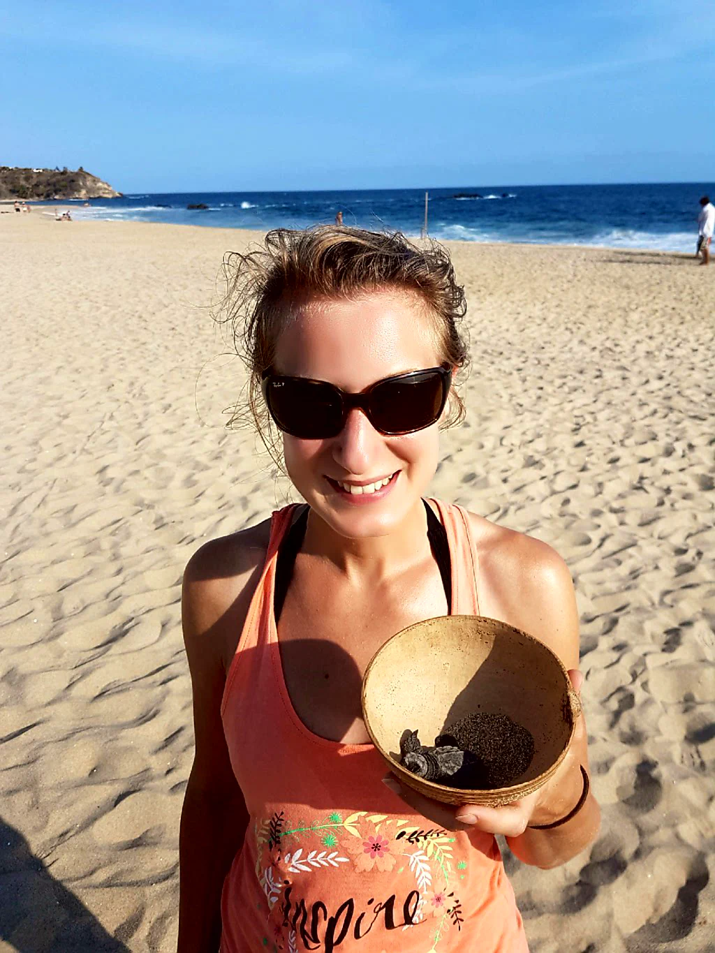 Die Kleinen auf dem Weg ins Meer