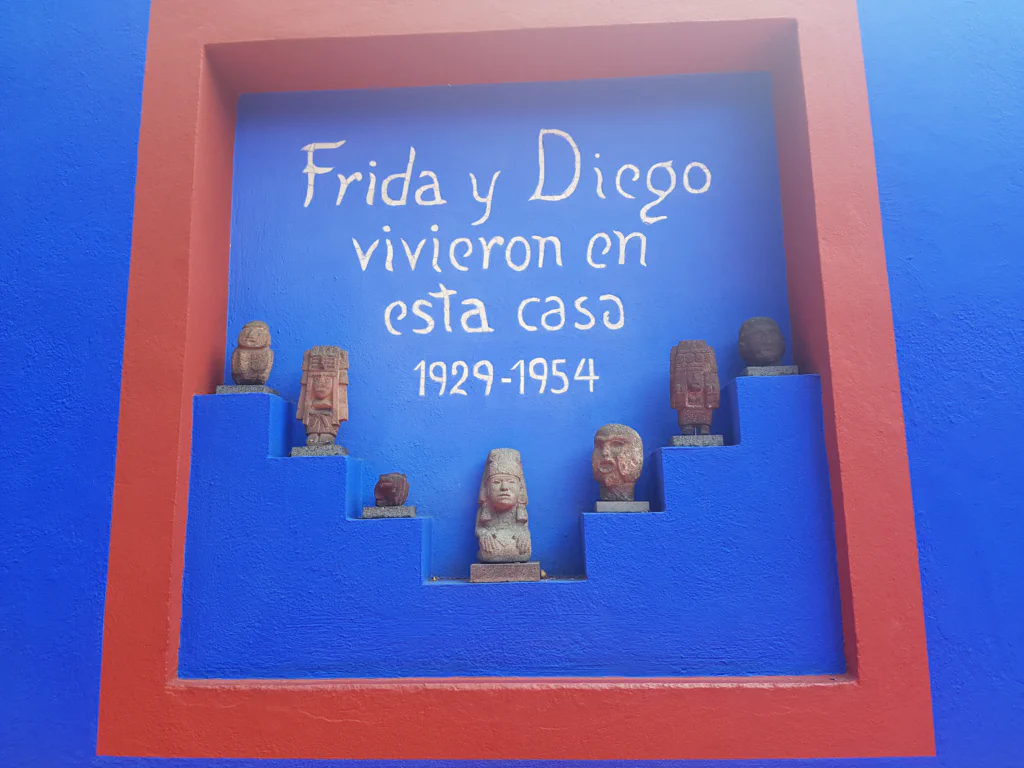 Frida Kahlo Museum, auch Casa Azul genannt.