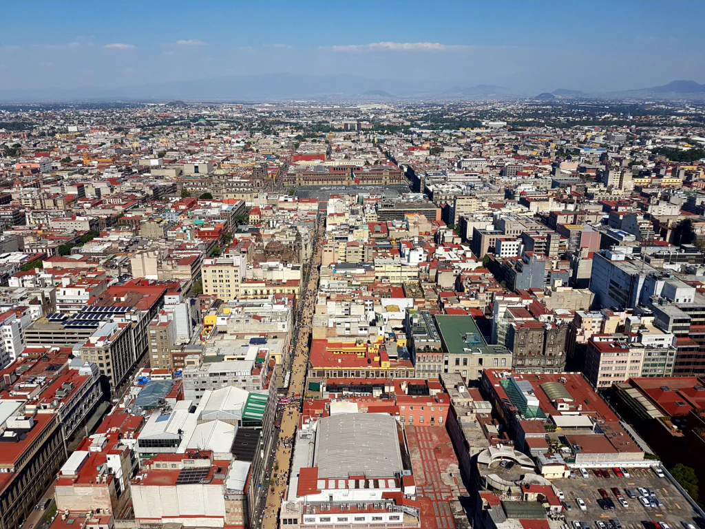 Ausblick vom Torre Latinoamericano