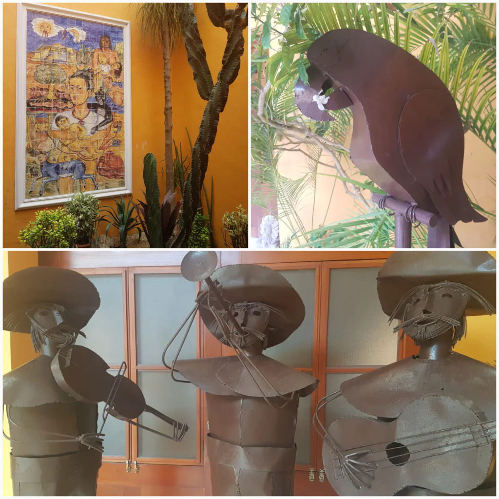 Kunstwerke in der Casa de los Venados