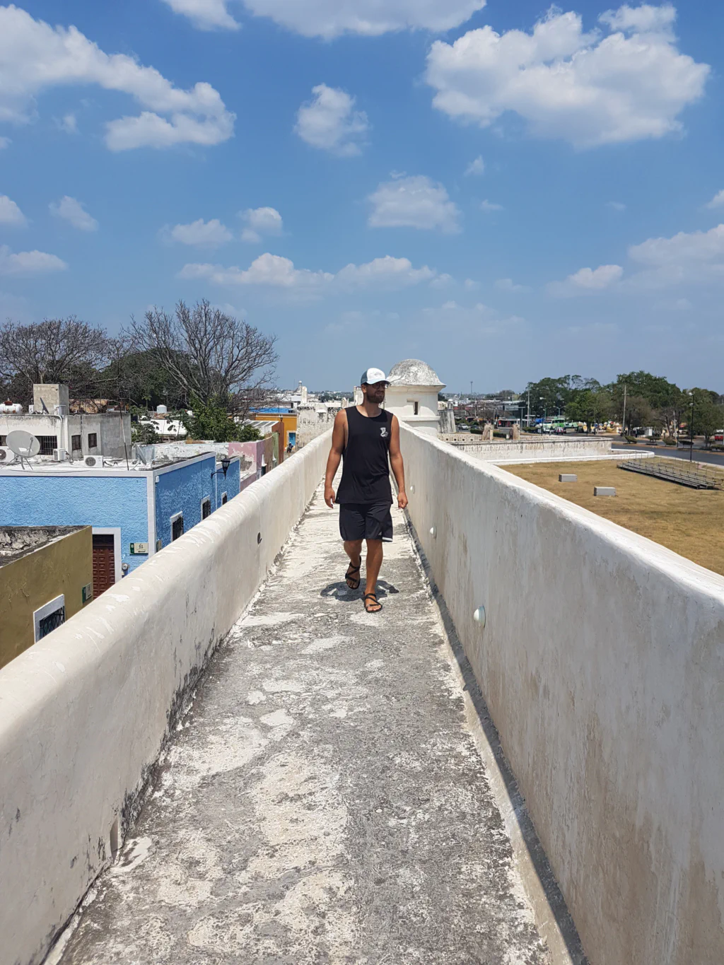 Spaziergang auf der Stadtmauer