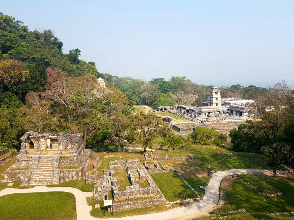 Blick auf einen Teil des Areals