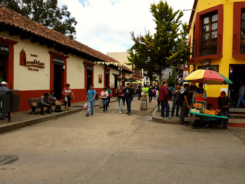 Fußgängerzone in Mexiko!