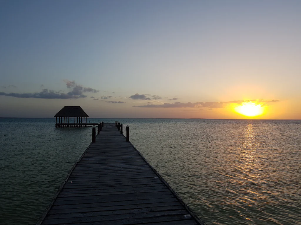 Goldene Stunde am Meer
