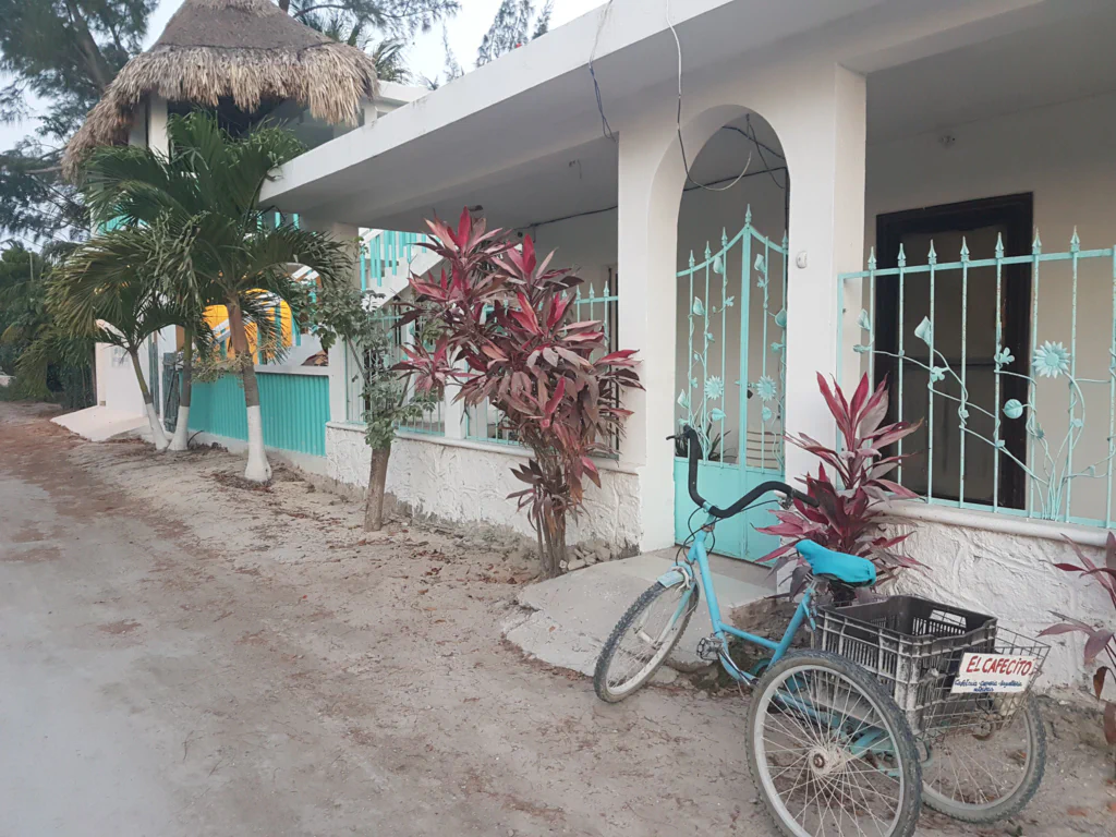 Typische Holbox-Architektur
