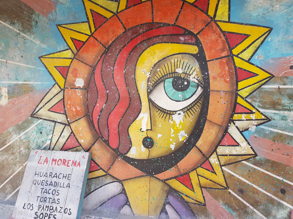 Streetart an vielen Fassaden