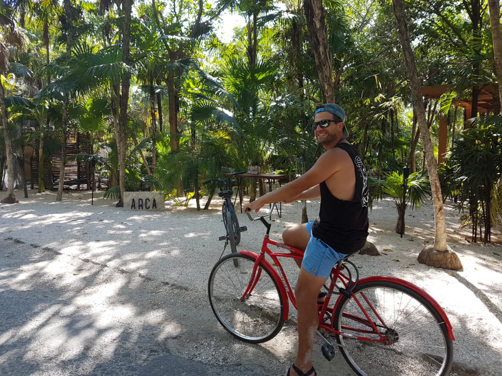 Strandpromenade von Tulum