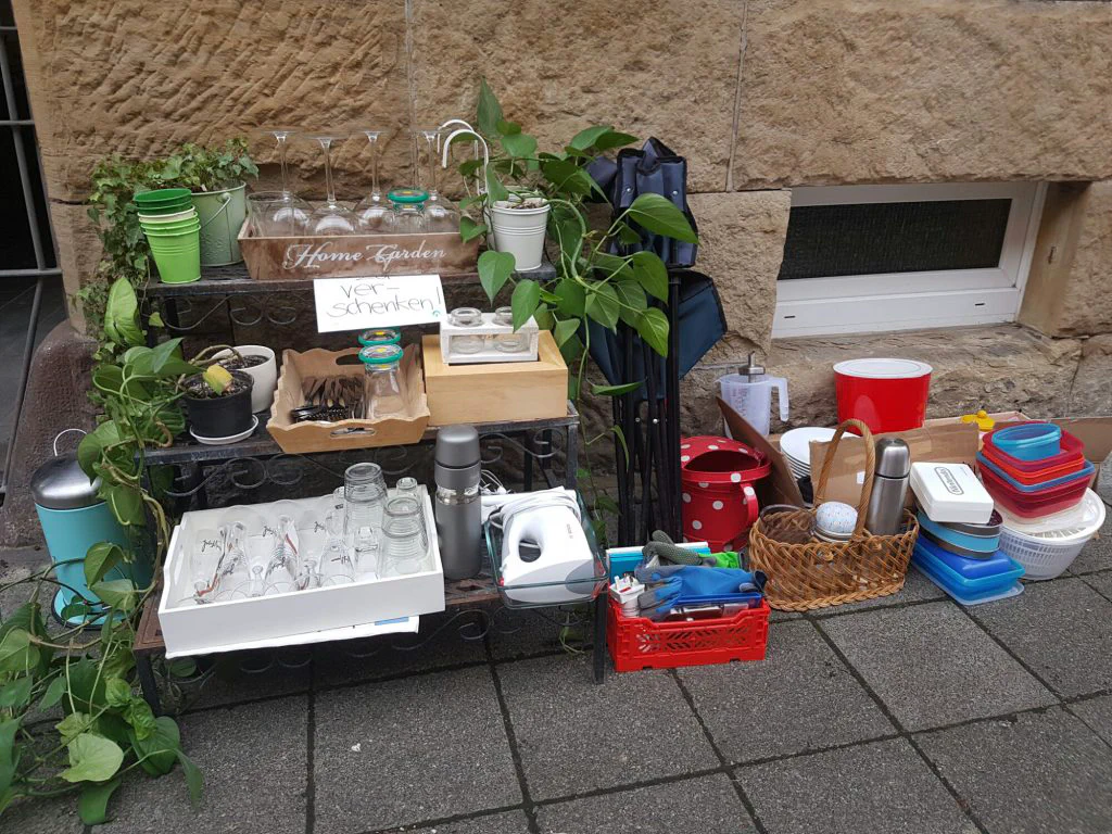 Der Alles muss raus-Stand wartete nicht lange auf Interessenten