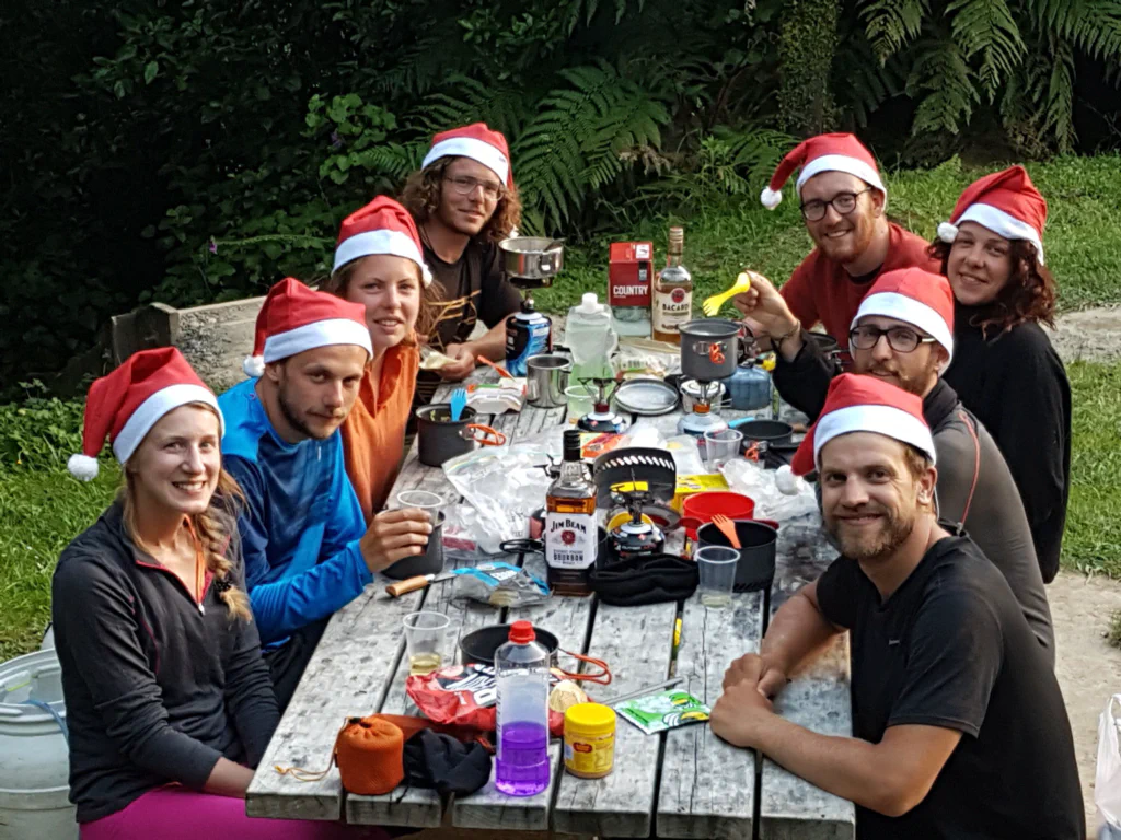 Abend am Campingplatz