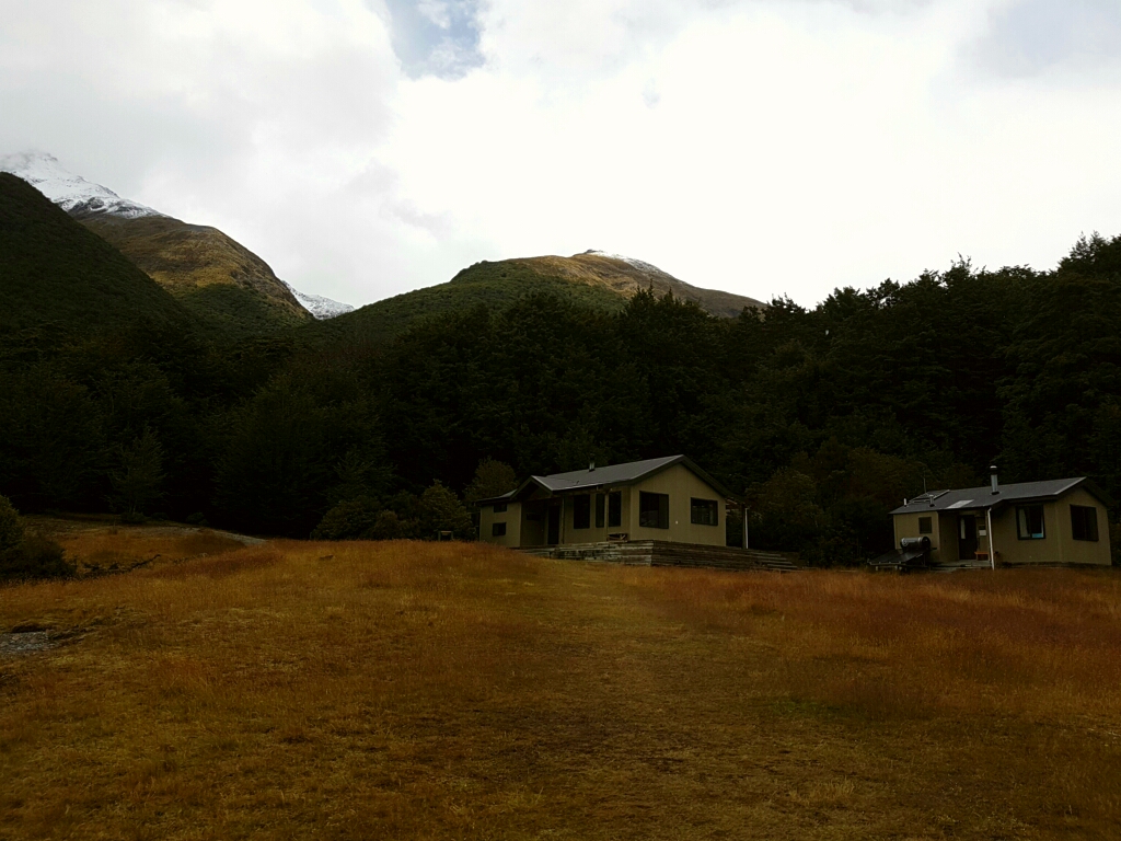 Greenstone Hut und Hütte für den Herbergsvater