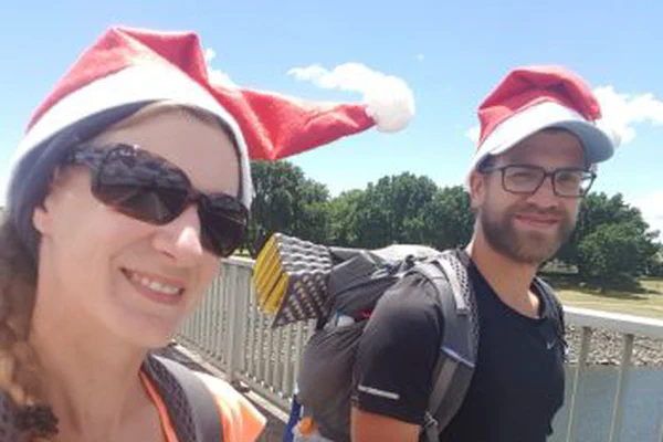 Neunte Etappe: Weihnachten im Wald