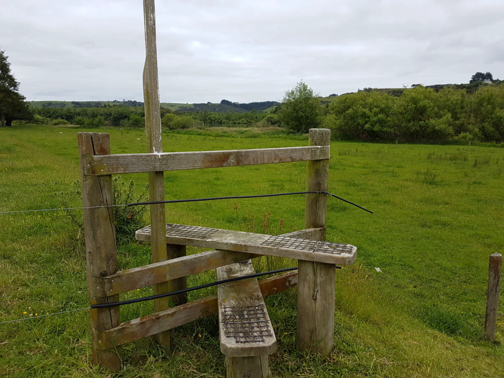 Unser Freund bei der Farmlanddurchquerung
