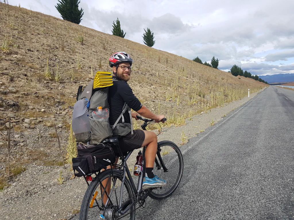 Mit dem Mountainbike unterwegs