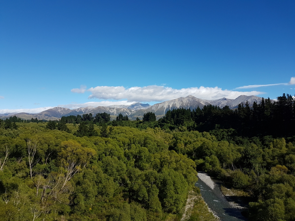 Mit dem TranzAlpine Express rein in die Alpen