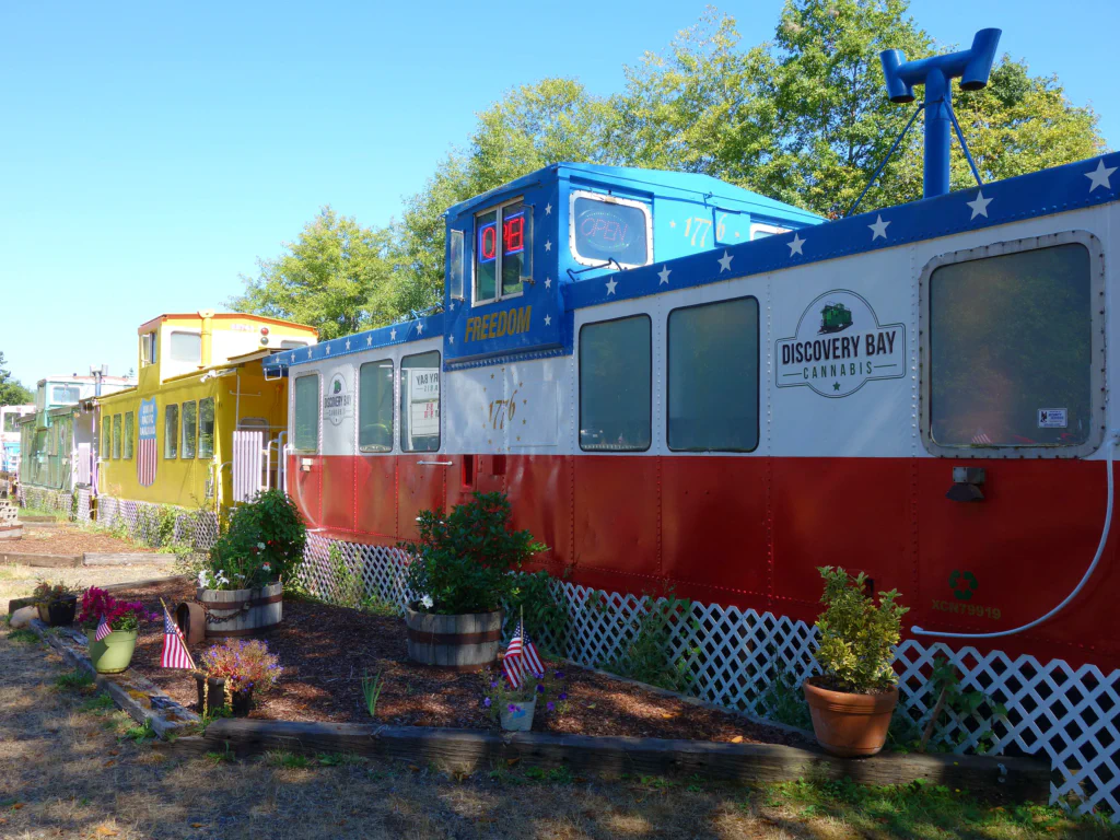 Idyllische Landschaft am Radweg