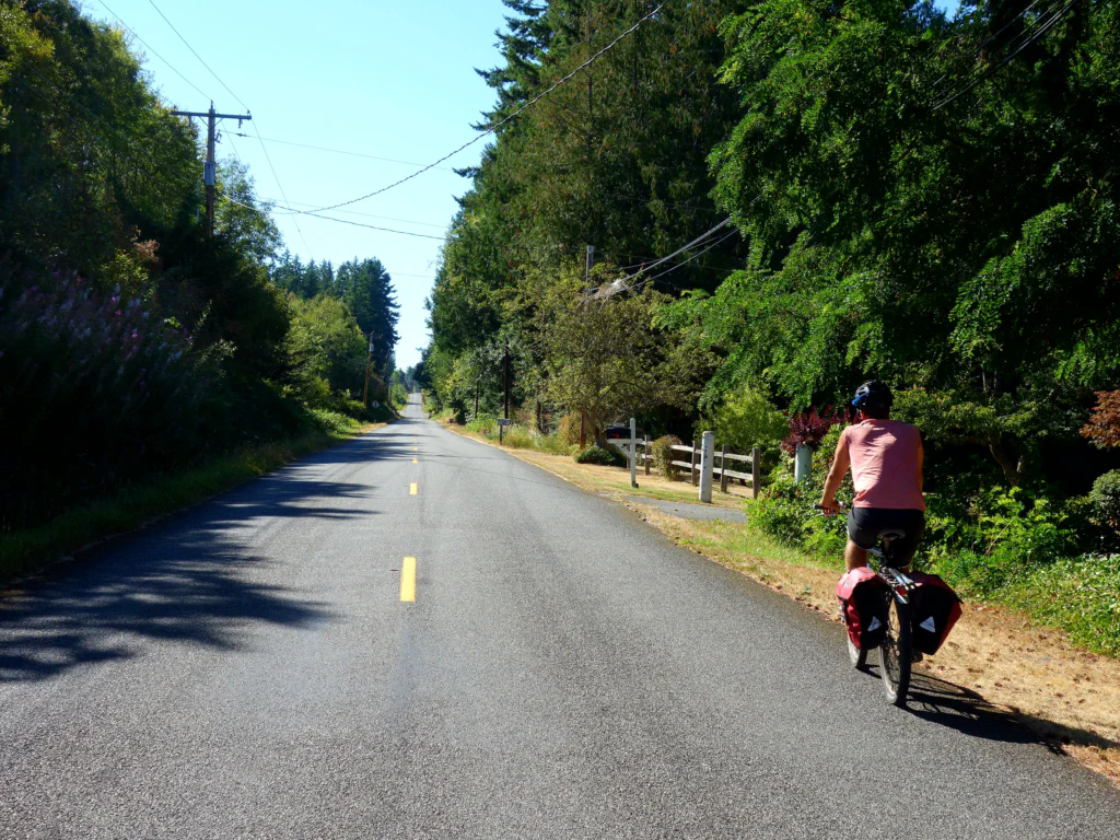 Die Olympic Range im Hintergrund