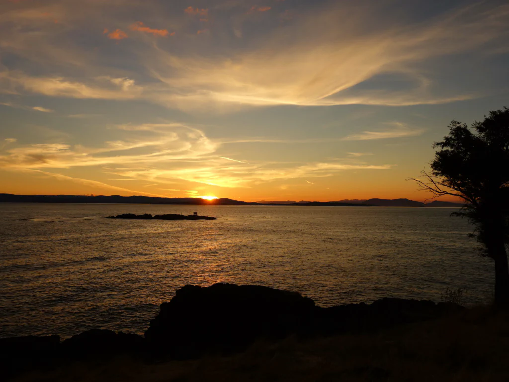 Sonnenuntergang am Meer