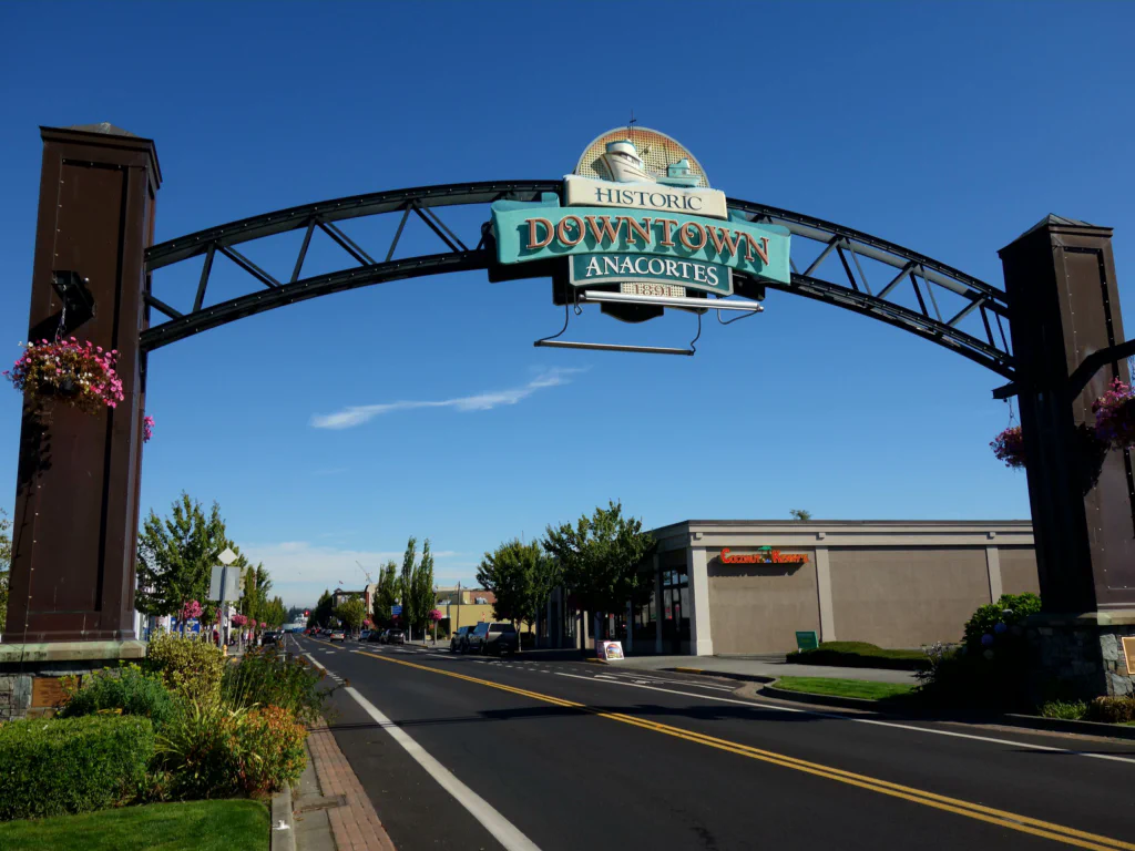 Ankunft in Anacortes