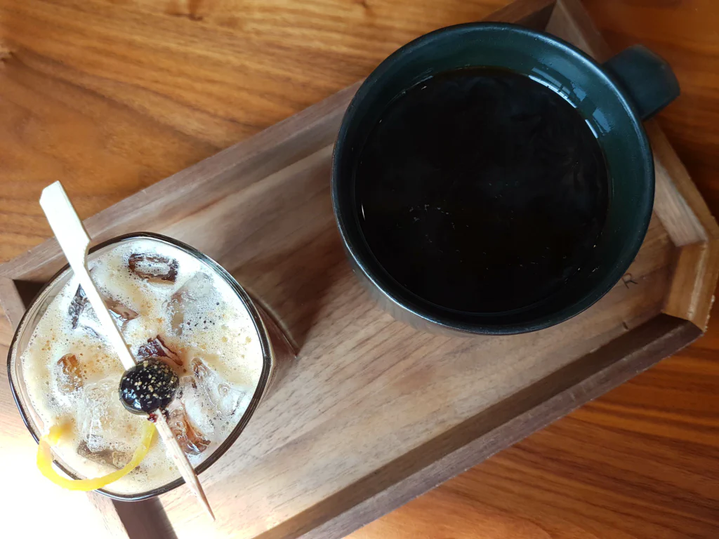 Kaffee und Kaffee-Cocktail